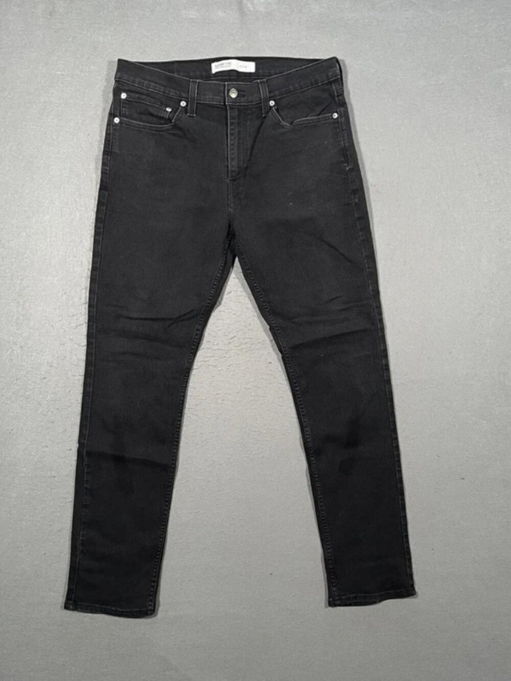 Levi’s Signature Black Slim Denim Jeans W34 L31 - Picture 3 of 5